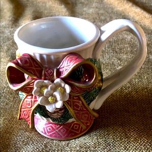 Fitz and Floyd Holiday Mugs